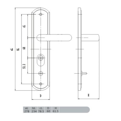 Hooply Handle Dimensions