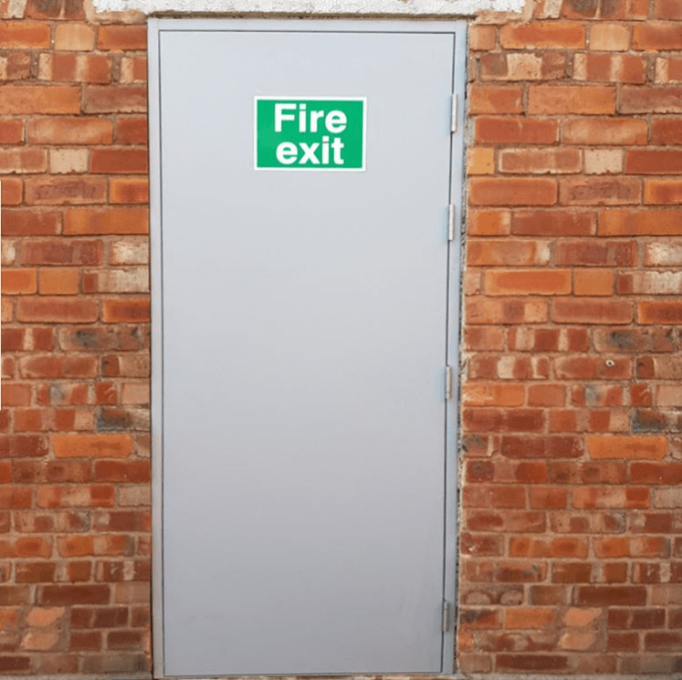 Security Fire Exit Door Latham's Steel Security Doors