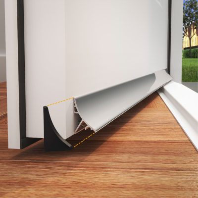 Stormguard Rain Deflector Accessory Part fitted