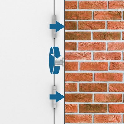 representative to show expanding side frame process