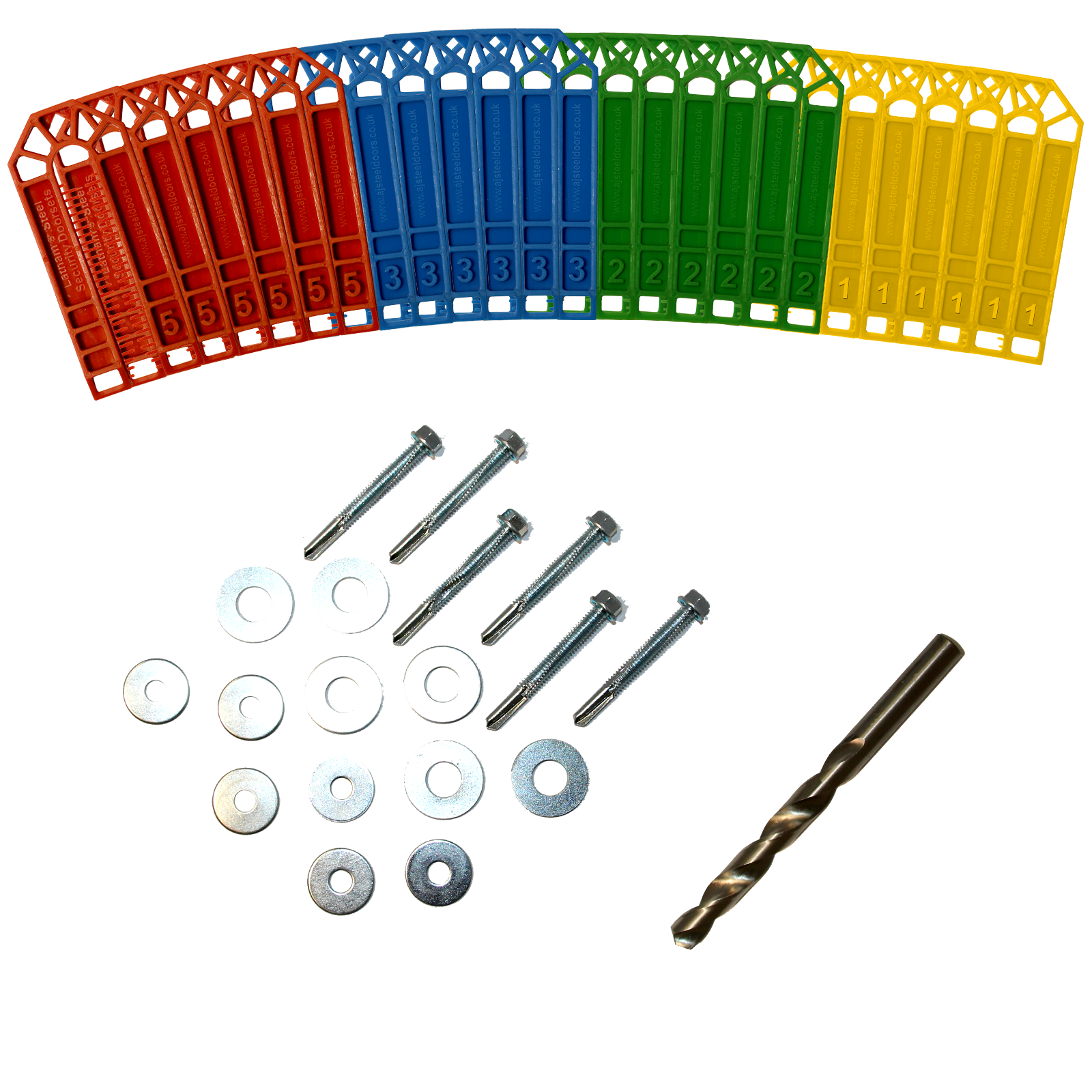 Metal Fixing Kit Latham's Steel Security Doors