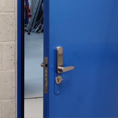Code Lock fitted to an ultra close up