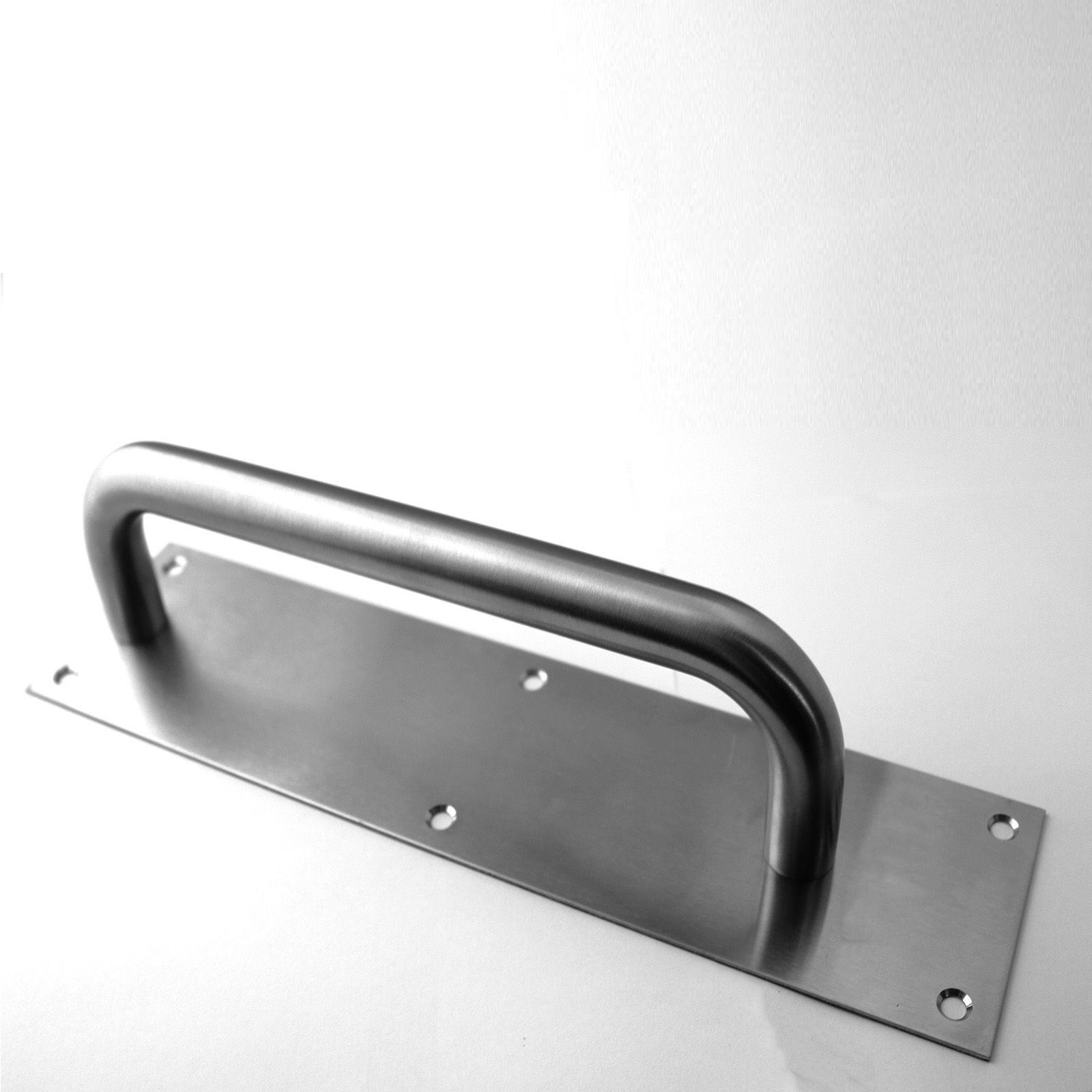 D Handle & Plate Latham's Steel Doors