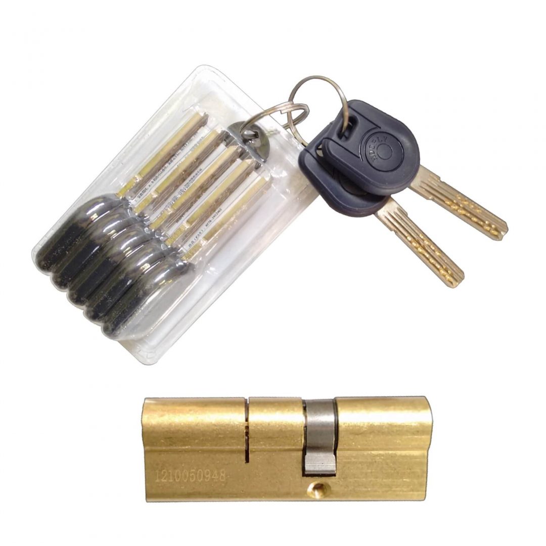 Ultra Door Cylinder & Keys Set Latham's Steel Security Doors