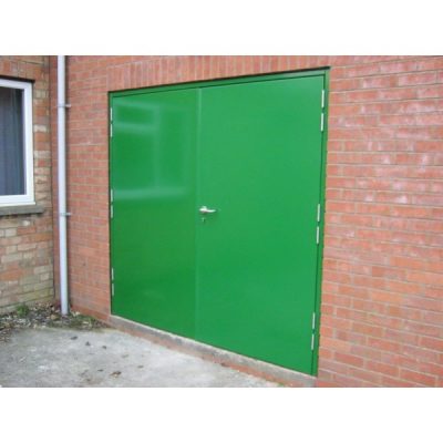 Custom Made Double & Leaf+Half Personnel Steel Door Set