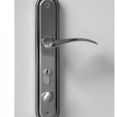 UPVC Hooply Handles, #2018T, Closed Inside View, LH Hinge