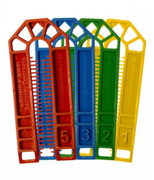 Flat Plastic Door Packers / Shims / Spacers