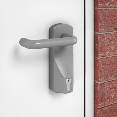Exidor 322 Lever Operated Outside Access Device fitted