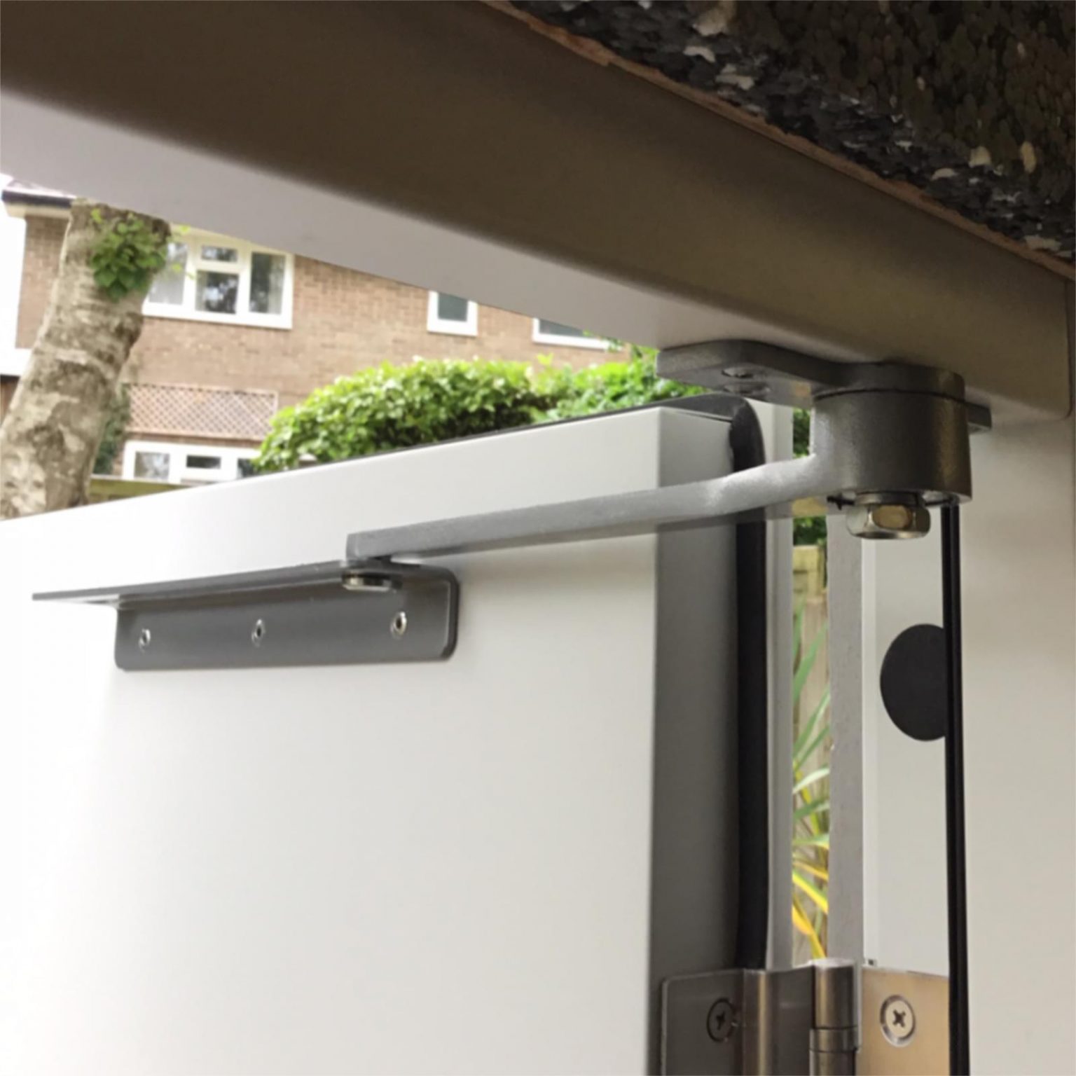 Friction Stay Face Mounted Latham's Steel Security Doors