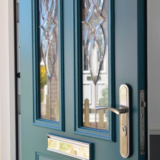 6 Panel Security Front Door Latham's Steel Doors