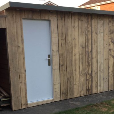 budget door in cladding