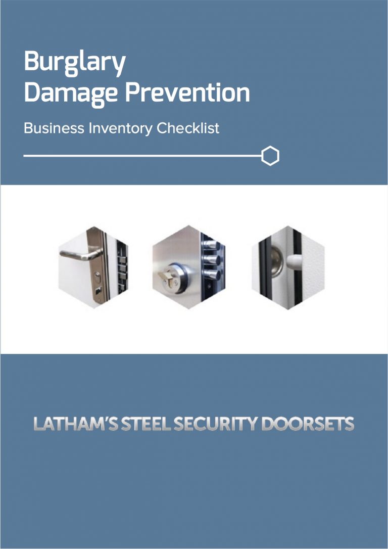 Robbery Checklist.pdf Burglary Damage Prevention: Business Inventory Checklist | Latham's