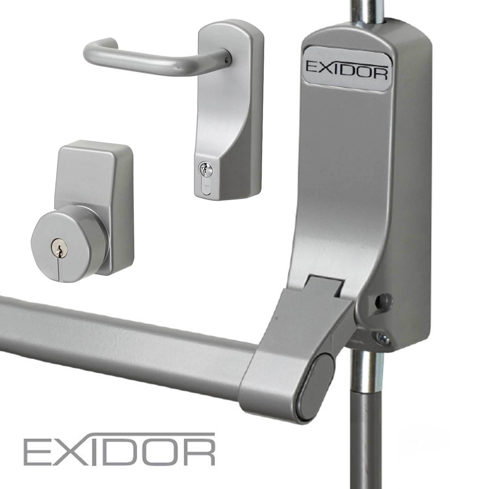 Exidor Panic Hardware Latham's Steel Security Doors