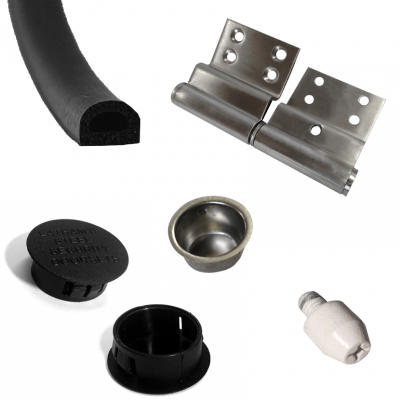 Replacement Parts e.g. Hinges, Seal, Caps