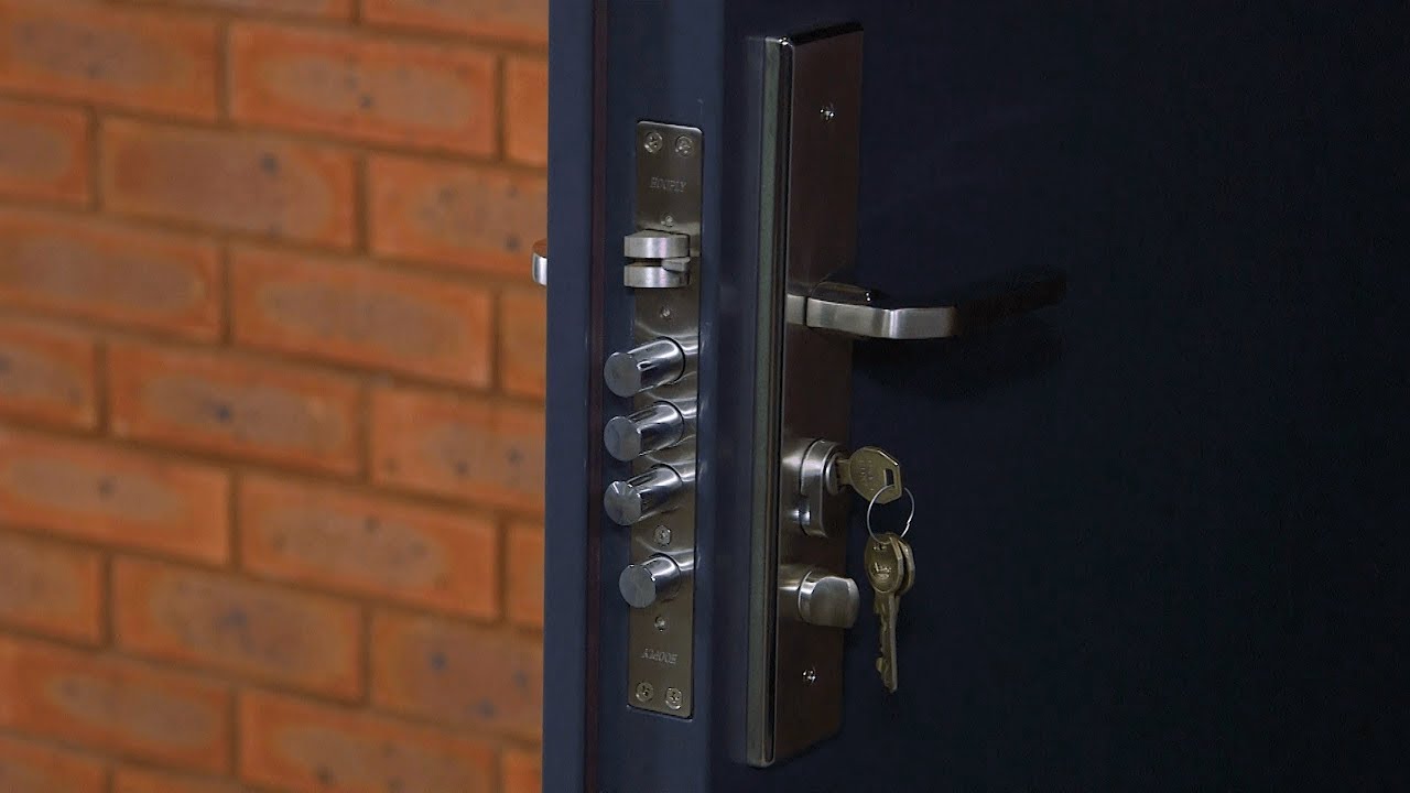 High Security Front Door | Latham's Steel Doors