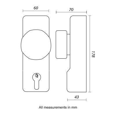 Technical Drawing for Exidor 302