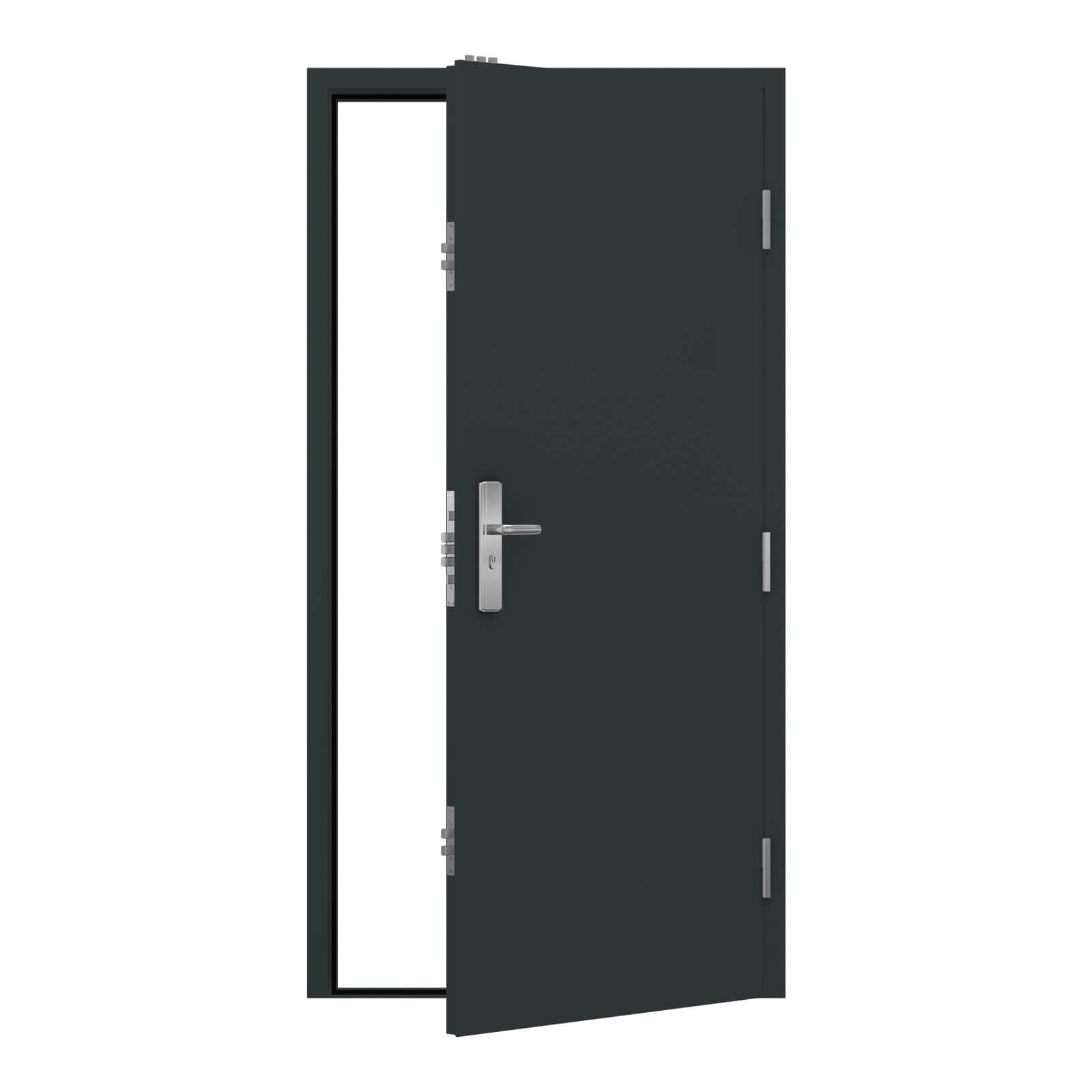 Security Garage Side Door Personnel