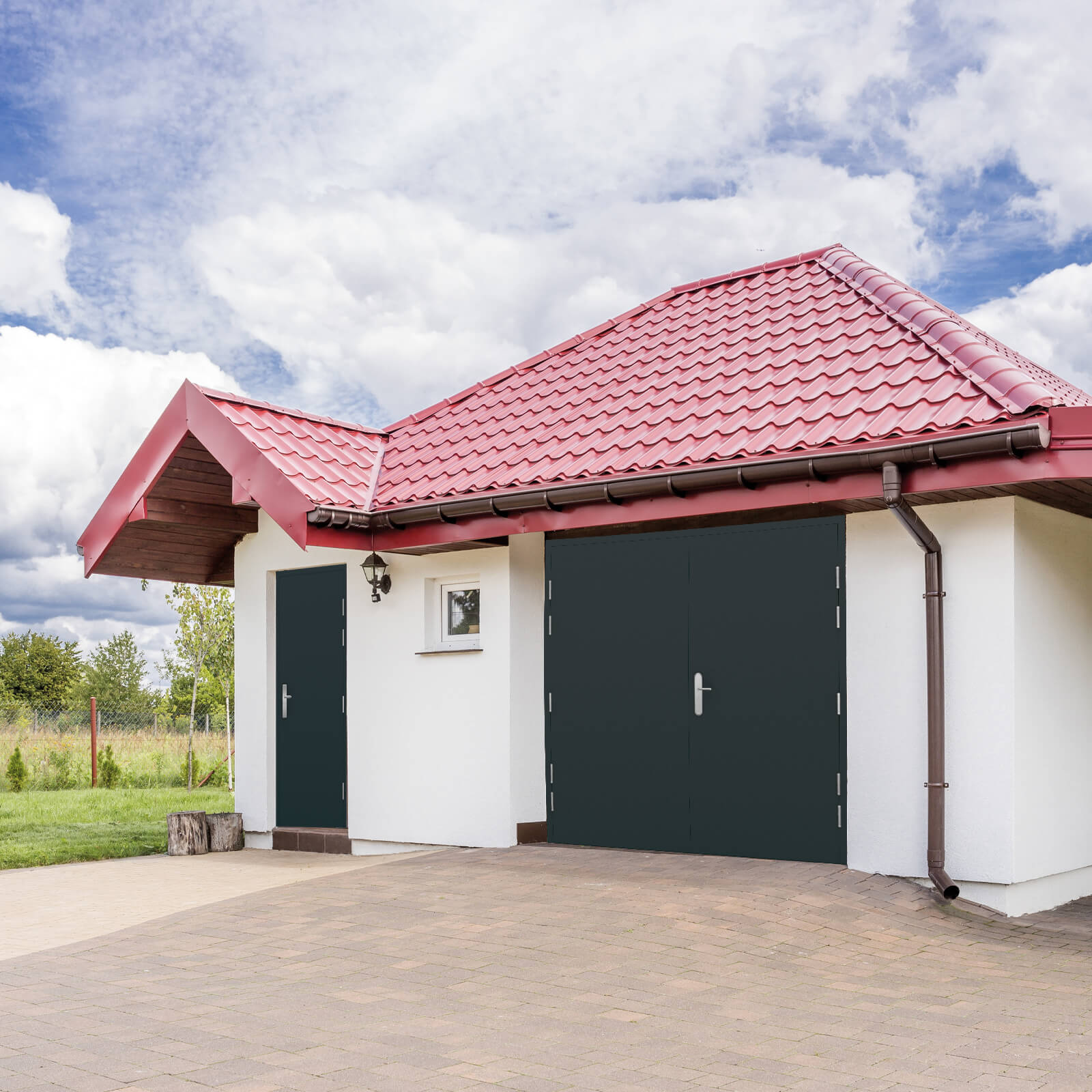 Security Garage Side Door Latham's Steel Doors