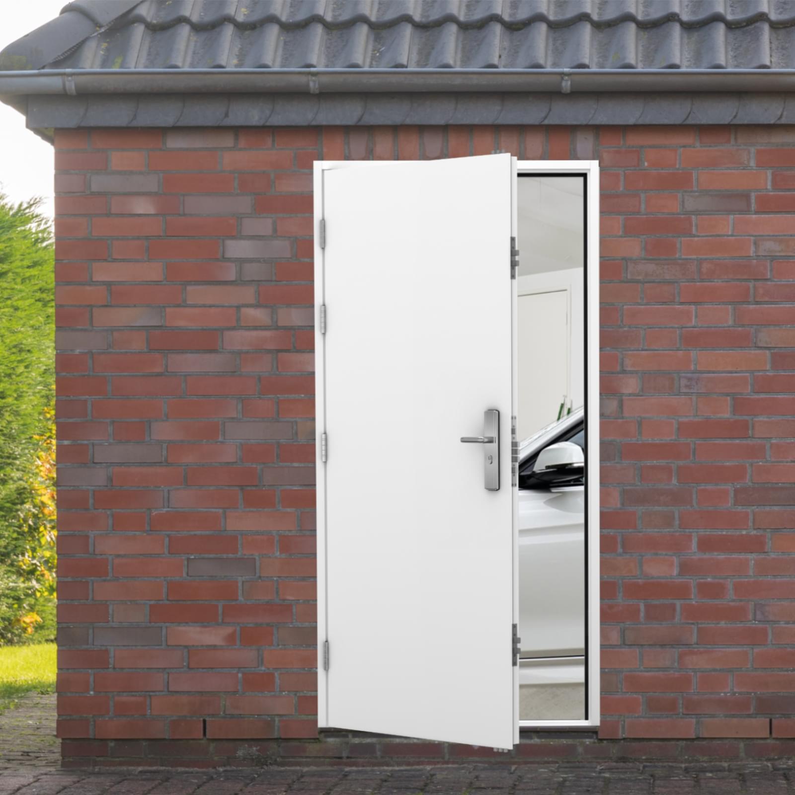 Steel Garage Side Entry Doors