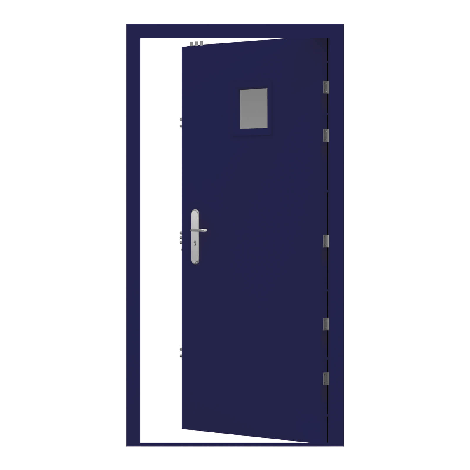 Security Garage Side Door Latham's Steel Doors