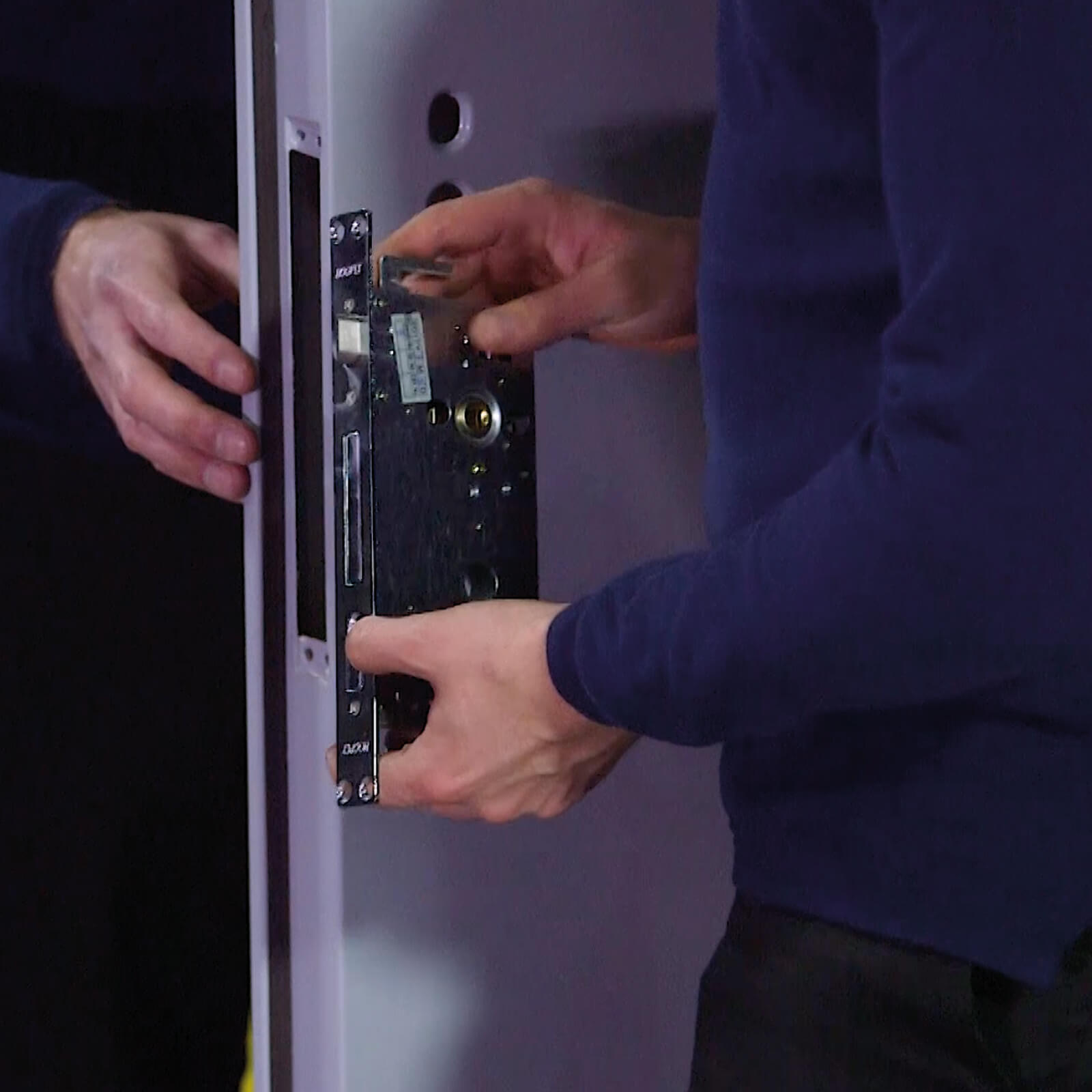 HOOPLY Lock Case / Gearbox Latham's Steel Doors