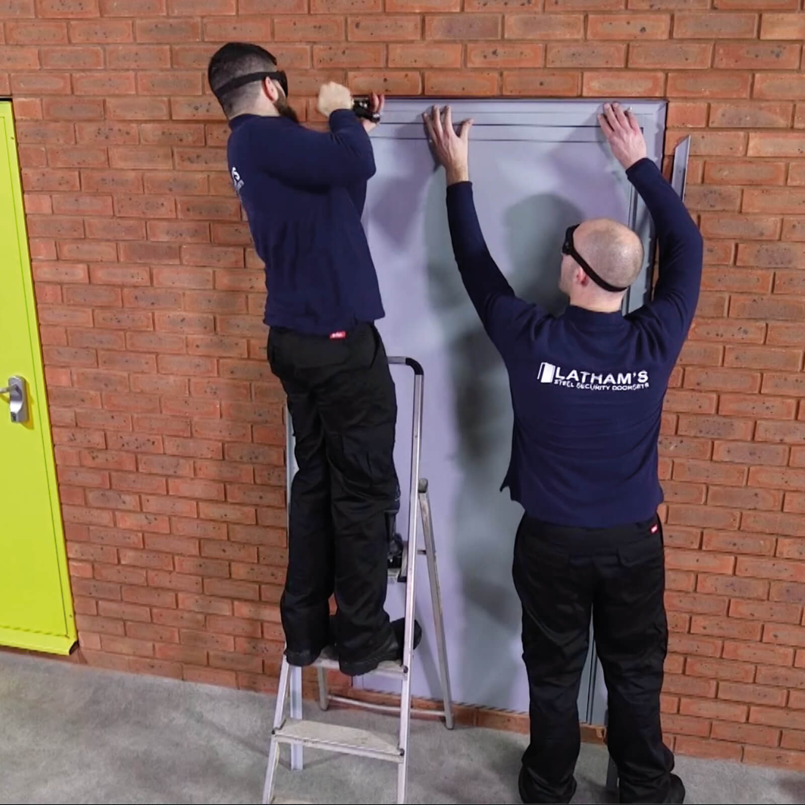 Security Trim Kit Latham's Steel Security Doors