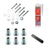Contents of a metal fixing kit