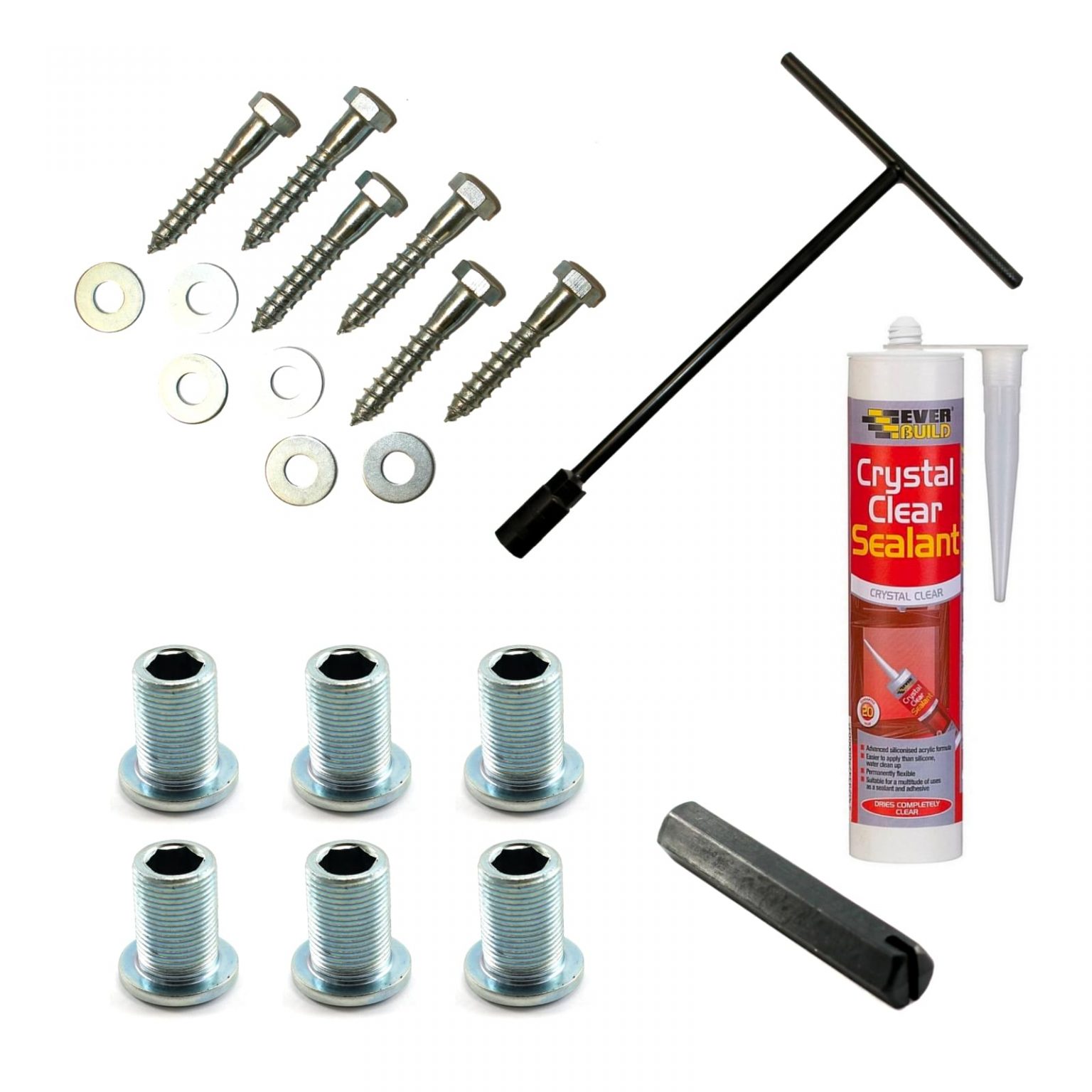 Wood Fixing Kit Latham's Steel Security Doors