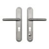 front and back of a container door stainless steel handle