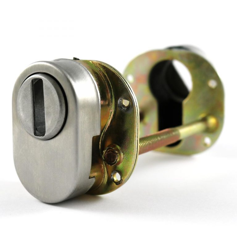 HOOPLY Euro Cylinder Covers Escutcheons Latham's Steel Doors
