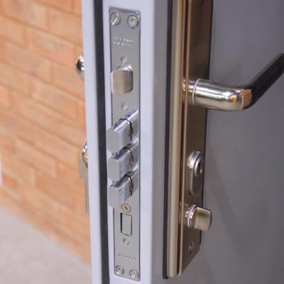 High Security Front Door | Latham's Steel Doors