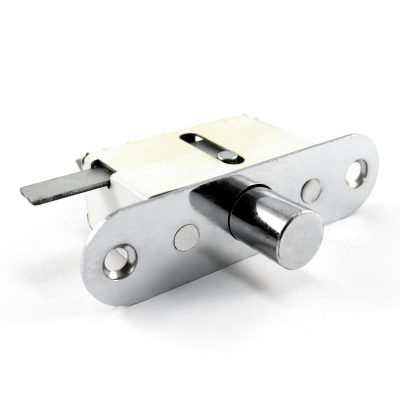 close up of a single point side lock
