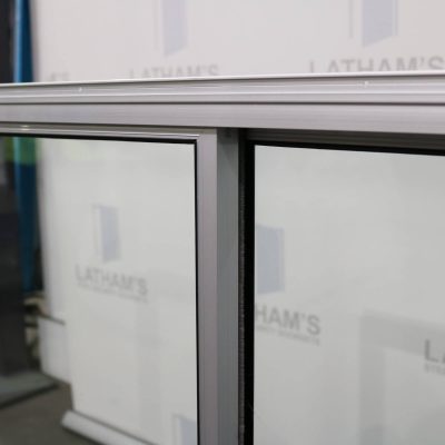 Close up of double glazing unit