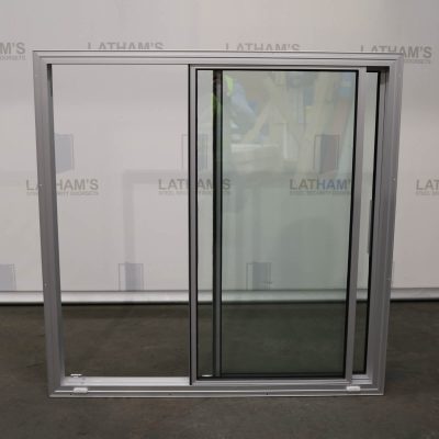 Double glazing unit open