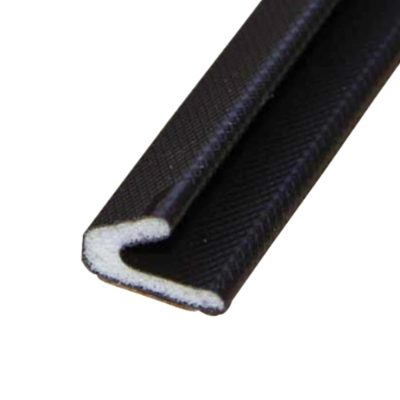 close up of the door seal