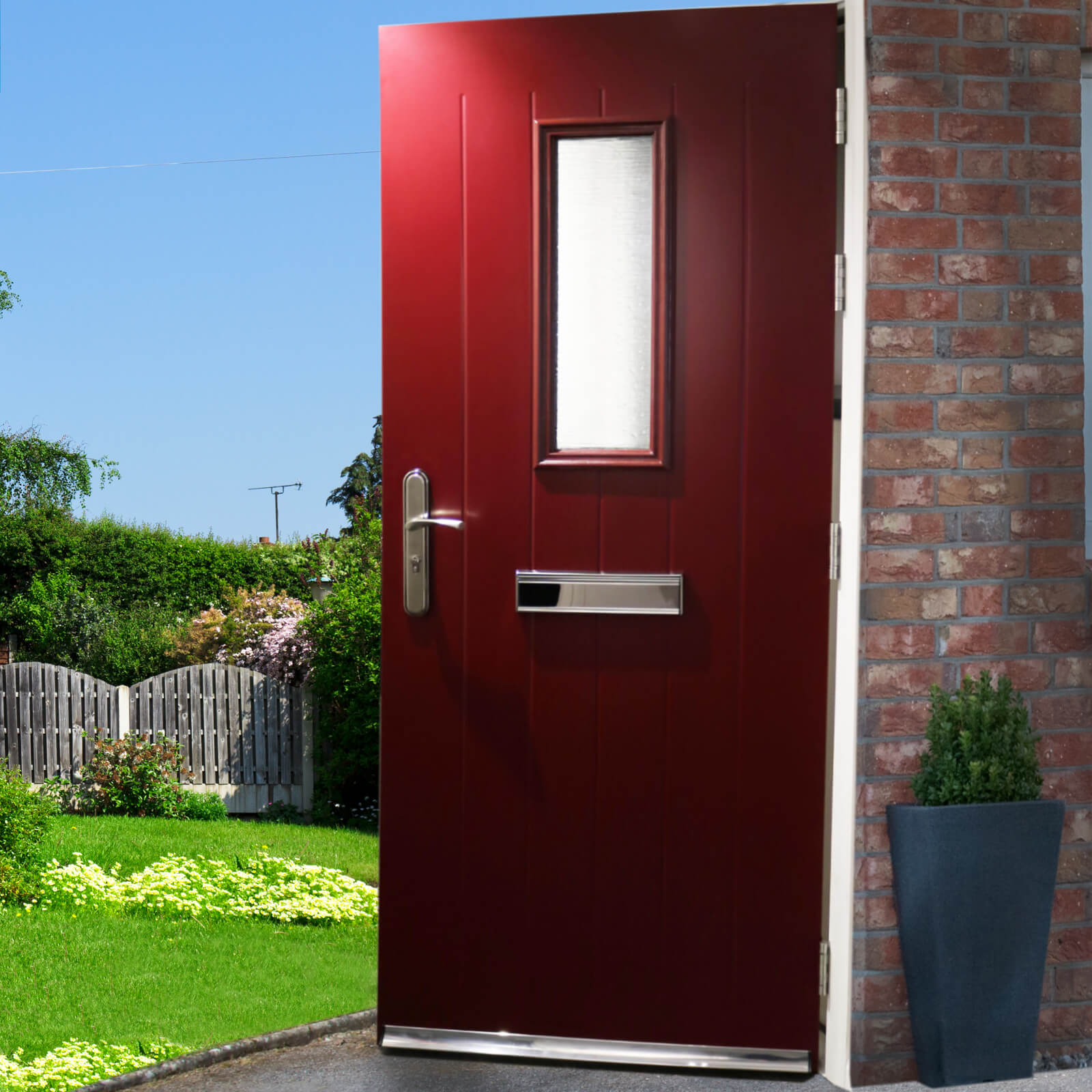 Cottage Style Front Door Latham's Steel Security Doors