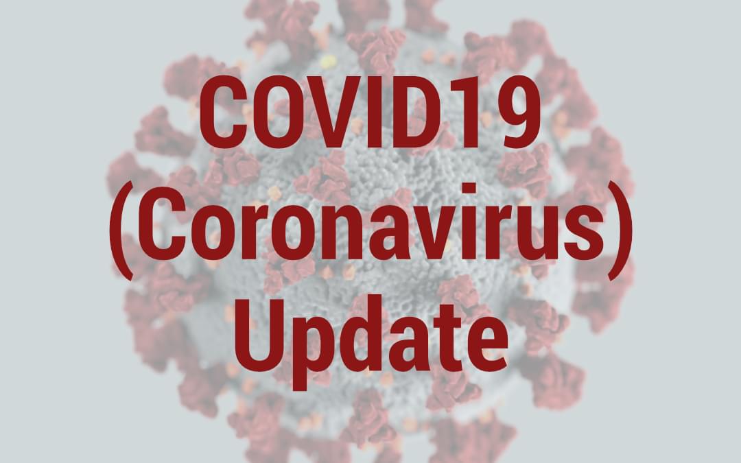 Header image for Coronavirus update