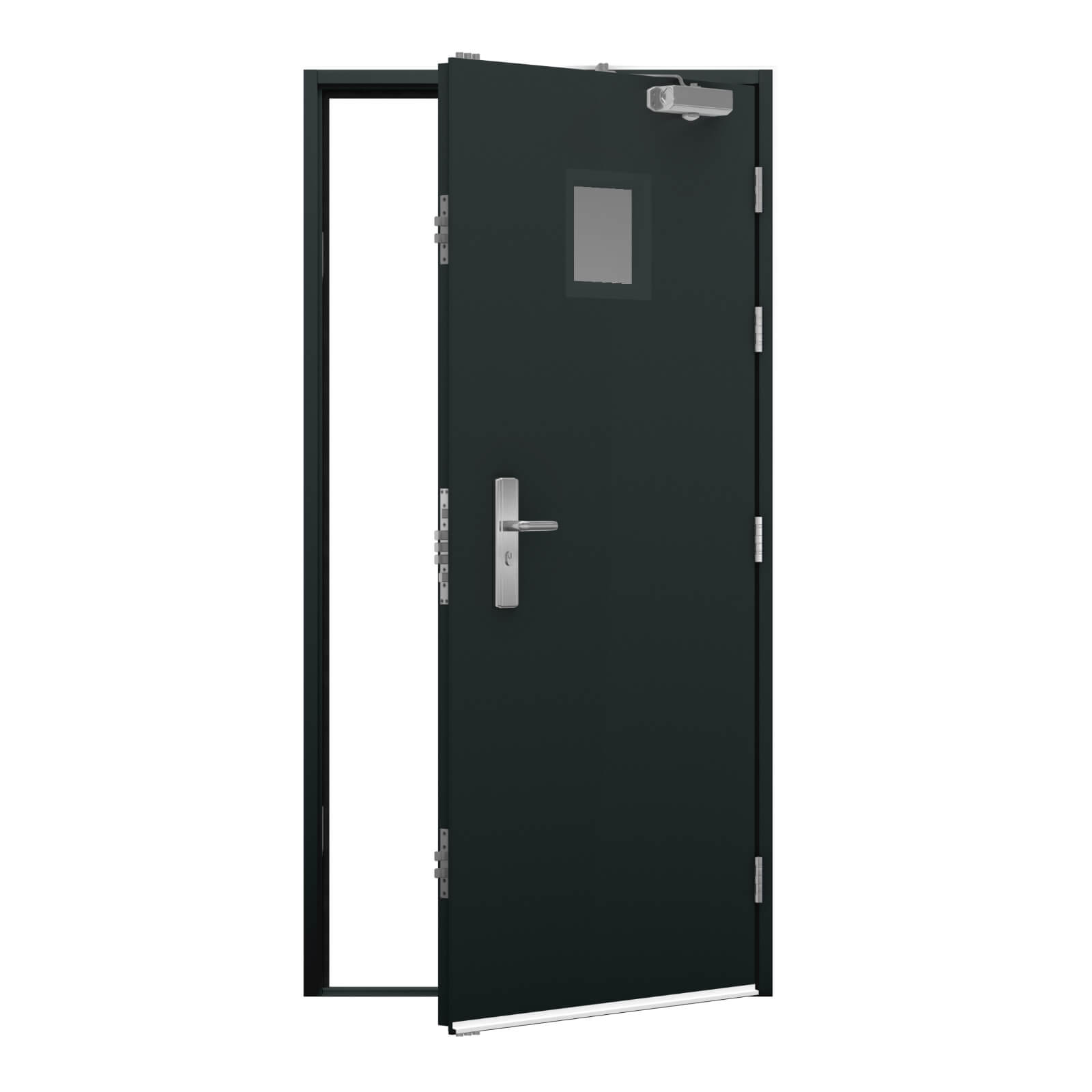 Security Steel Door 1195x2020 Anthracite Grey CODE RMP600