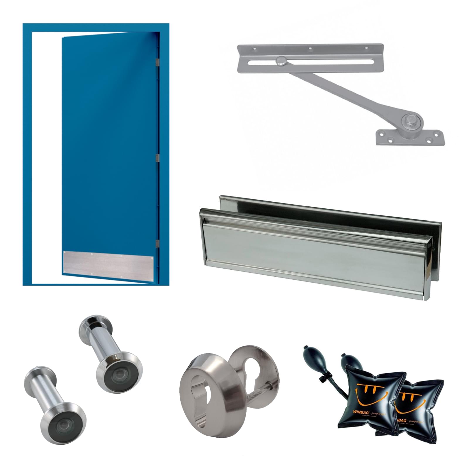 Steel Door Parts & Accessories Latham's Steel Security Doors