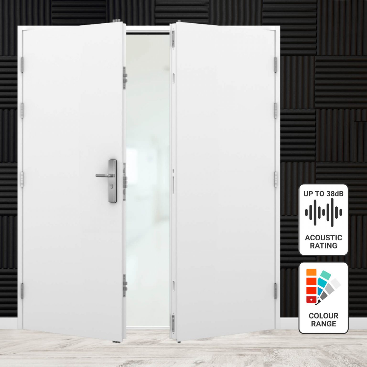 Steel Acoustic Doors for Soundproofing Latham's Steel Security Doors