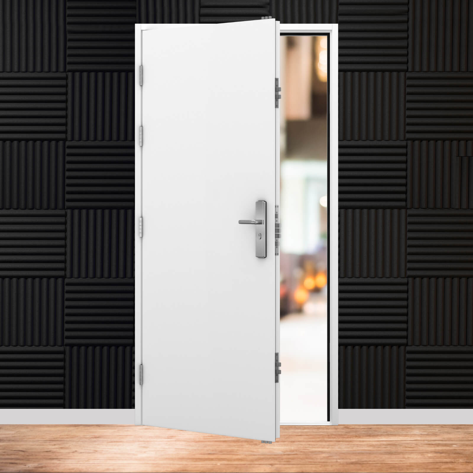 Steel Acoustic Doors for Soundproofing Latham's Steel Security Doors