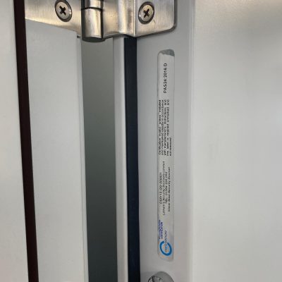 PAS24 certified door sticker