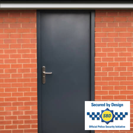 Security rated steel door products