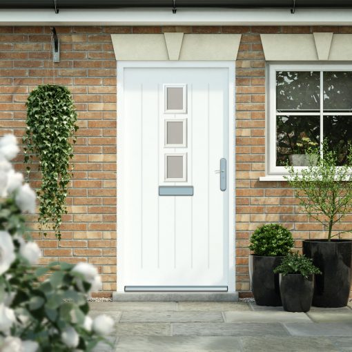 Cottage Style Front Door | Latham's Steel Security Doors