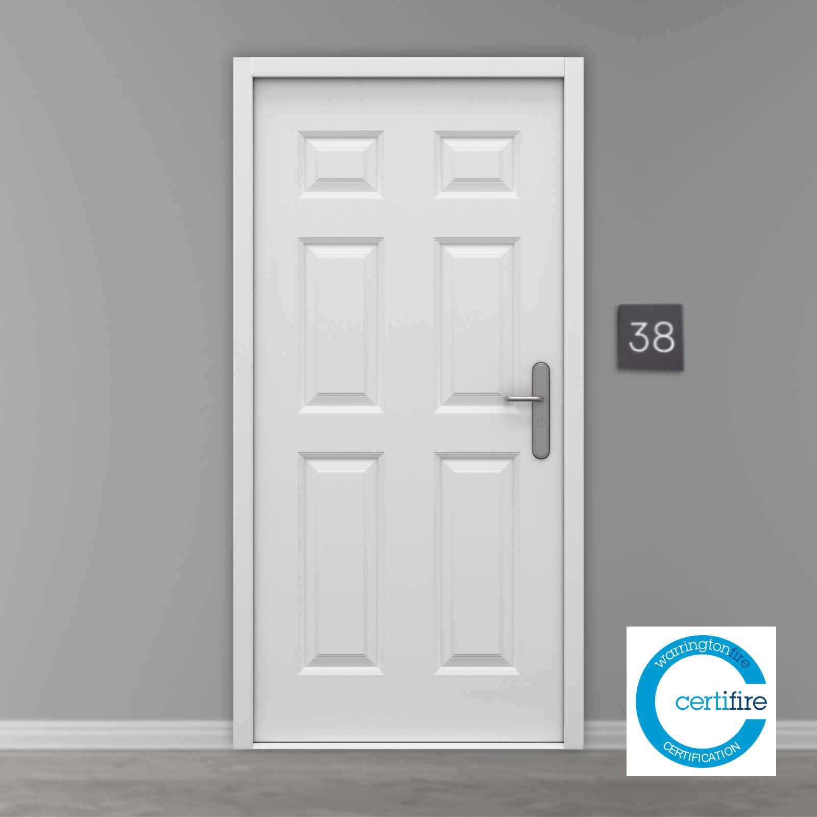 Fire Rated Front Door FD30 FD60 FD120 Latham