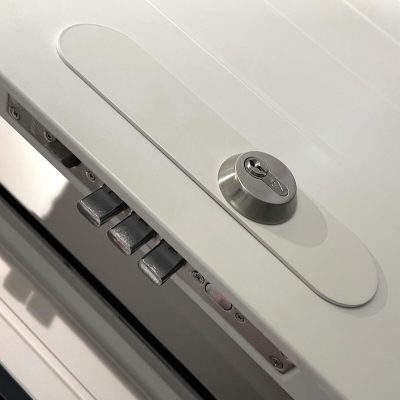 blanking plate with escutcheon