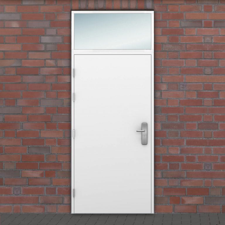 Glazed Steel Door (Security) | Latham's Steel Doors