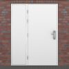 Latham's door with solid side panel