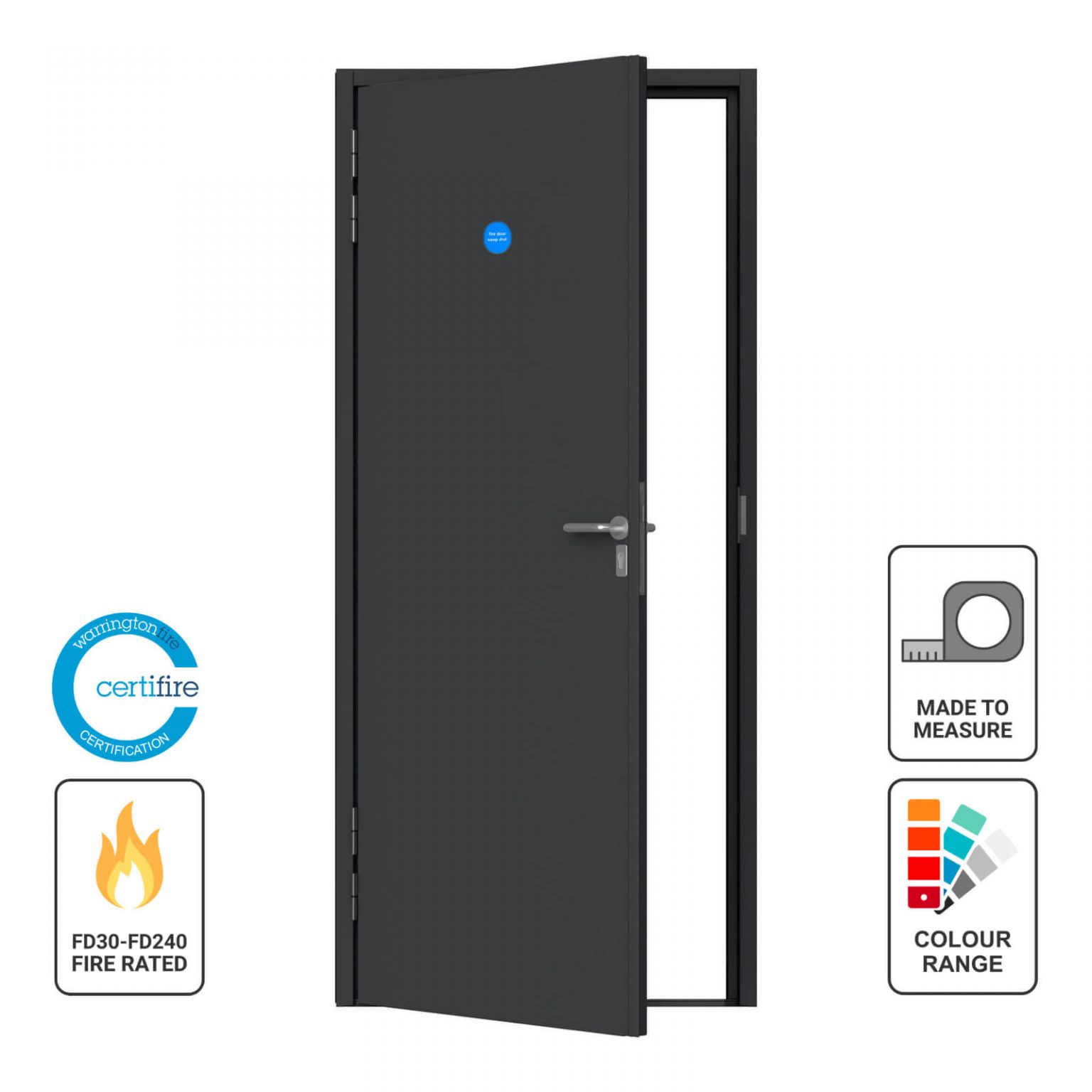 Made To Measure Fire Rated Door Latham's Steel Security Doors
