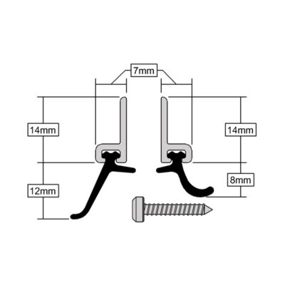CAD Drawing of Heavy Duty Seal